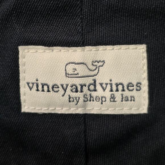 Vineyard Vines Flat Front Stretch Chino Shorts Men’s 32 Navy Style 1H0462 - Picture 6 of 8